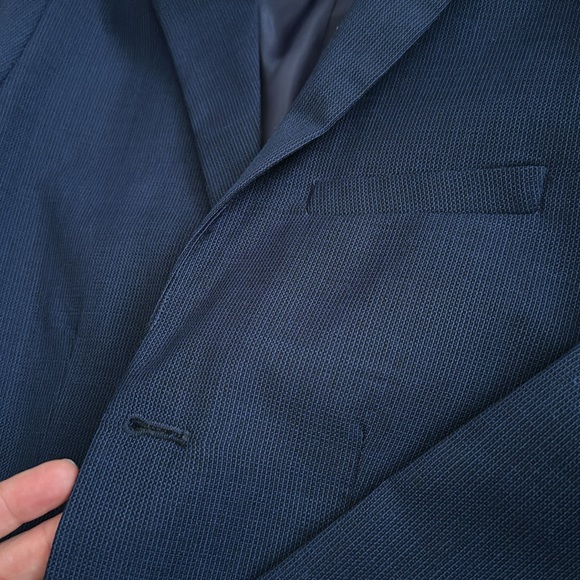 Zara sport jacket, navy size 11/12 - Picture 8 of 9